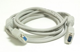 Удлинитель VGA Premium 15M/15F удлинитель. Тройной экран, ферритовые кольца 3м