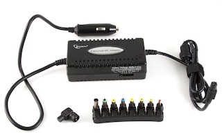 Блок питания  универсальный Gembird NPA-DC1 12 В Универсальный д/ноутбуков 80Вт от прикуривателя