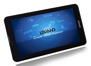 Навигатор Автомобильный GPS Lexand SC-7 Pro HD 7" 1024x600 8Gb microSD Bluetooth FM-Transmitter черный