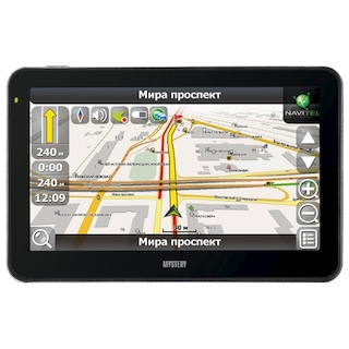 Навигатор Автомобильный GPS Mystery MNS-490MP 4.3" 480x272 2Gb microSD черный Navitel 5