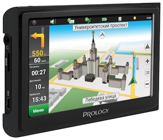 Навигатор Автомобильный GPS Prology iMAP-5400 5" 480x272 4Gb microSD черный Navitel