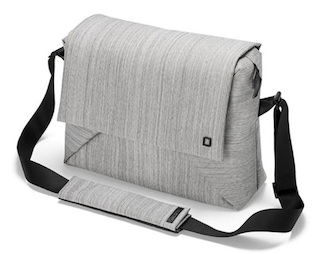 Сумка для ноутбука 13" Dicota Code Messenger Серый Полиэстер (D30562)