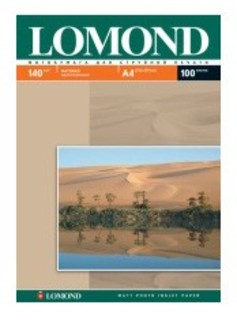 Бумага Lomond A4 140г/м2 100л. матовая (0102074)