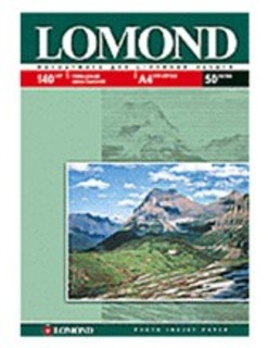 Бумага Lomond A4 140г/м2 50л., глянцевая (0102054)
