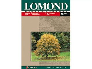Бумага Lomond A4 160г/м2 50л.,глянцевая (0102055)