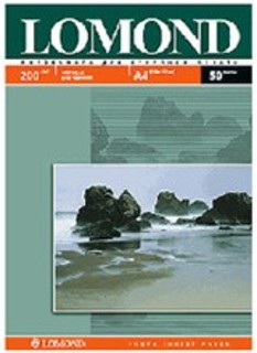 Бумага Lomond A4 200г/м2 25л.,матовая 2х сторонняя (0102052)