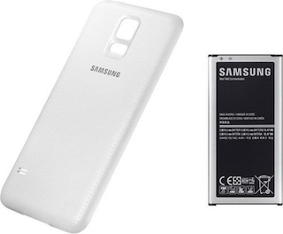 Аккумулятор Samsung для Galaxy S 5 EB-EG900BWE белый 1900 mAh (EB-EG900BWEGRU)