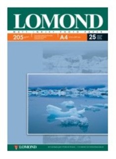 Бумага Lomond A4 205г/м2 25л. матовая (0102124)