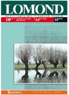 Бумага Lomond A4 210г/м2 25л., глянцевая/матовая  2х сторонняя (0102047)