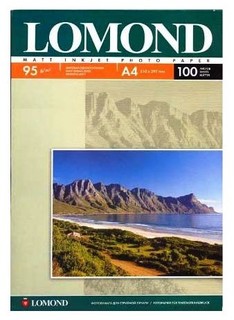 Бумага Lomond A4 95г/м2 100л., матовая (0102125)