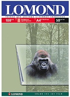 Пленка Lomond А4, 50л. для струйных принтеров (0708415)