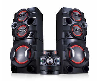 Микросистема LG CM9540 черный/черный 2300Вт