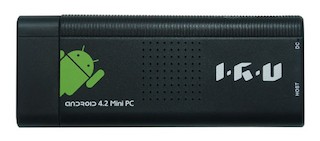 ПК Мини IRU R2 RK3066 Cortex A9 DC (1.5)/1Gb/Android 4.2/WiFi/BT/8Gb/USB cable