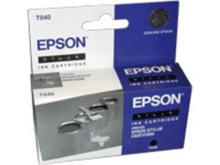 Картридж струйный Epson C13T040140 black for Stylus C62