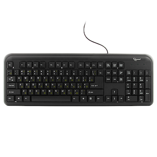 Клавиатура Gembird KB-8330U-BL USB black
