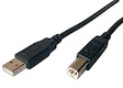 Кабель USB 2.0 Pro Gembird CCF-USB2-AMBM-10, AM/BM, 3м, экран, феррит.кольцо, черный, пакет