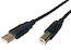 Кабель USB 2.0 Pro Gembird CCF-USB2-AMBM-10, AM/BM, 3м, экран, феррит.кольцо, черный, пакет