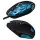 Мышь Logitech G302 черный лазерная (2500dpi) USB2.0 игровая