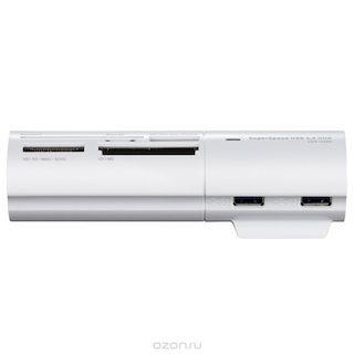 Коммутатор D-Link DUB-1342/A1A 2-порта 10/100/1000BASE-T 3-Port USB 3.0 Hub with Card Reader,3 USB