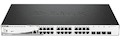 Коммутатор D-Link DGS-1210-28P/ME/FTA1A 24-порта 10/100/1000BASE-T PoE+ Managed Gigabit Switch