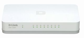 Коммутатор D-Link DGS-1008A/C1В 8-портов 10/100/1000BASE-T Unmanaged 8x10/100/1000Mbps, Green Ethernet