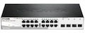 Коммутатор D-Link DGS-1210-20/C1A 16-портов 10/100/1000BASE-T Gigabit Smart Switch with 16 10/100/1000