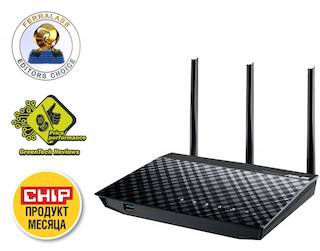 Маршрутизатор Asus RT-N18U 600Мбит/с 2.4ГГц 802.11n USB2.0 USB3.0 4G Printer/FTP Server GigaLan