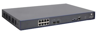 Коммутатор HP 830 (JG641A) 8-портов 10/100/1000BASE-T PoE+