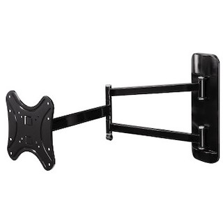 Кронштейн для телевизора Hama H-108732 черный 10"-46" макс.25кг настенный