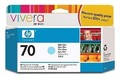 Картридж струйный HP 70 C9390A Light Cyan для DJ Z2100/Z3100(130 мл)