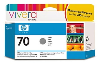 Картридж струйный HP 70 C9450A Gray для DJ Z2100/Z3100 (130 мл)