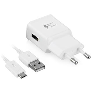 Сетевое з/у Samsung + microUSB 2A white (EP-TA12EWEUGRU)