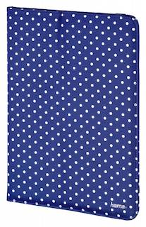 Чехол Hama для планшета 8" PolkaDot полиэстер голубой (135534)