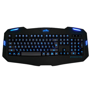 Клавиатура Oklick 730G черный USB LED Покрытие soft-touch