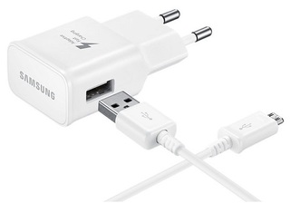 Сетевое з/у Samsung microUSB 2A 5V, белый (EP-TA20EWEUGRU)