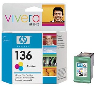 Картридж струйный HP №136 C9361HE color for DJ 5443 5 ml