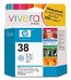 Картридж струйный HP C9415A N 38 cyan with Vivera Ink