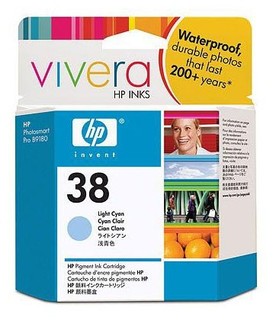 Картридж струйный HP C9418A N 38 light cyan with Vivera Ink