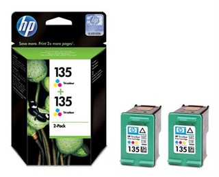 Картриджи струйные HP CB332HE цветные (2 x C8766HE) для DJ 6543/5743/5740/6843, PS 8153/8453
