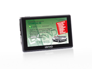 Навигатор Автомобильный GPS Lexand SA5 5" 480x272 4Gb microSD черный Navitel