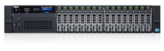 Сервер Dell PowerEdge R730 2xE5-2650v3 2x16Gb 2RRD x16 2.5" RW H730 iD8En 1G 4P 2x1100W 3Y PNBD GPU