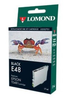 Картридж струйный Lomond T048140 black for Epson Stylus Photo R300/RX500 (L0202551)