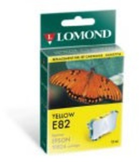Картридж струйный Lomond T08244A yellow for Epson R270/290/RX590 (L0202774)