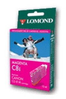 Струйный картридж Lomond CLI-8 пурпурный (с чипом) для Pixma iP6600D/iP4200/5200/5200R (L0202347)