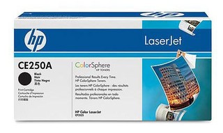 Тонер картридж  HP CE250A черный для CM3530/CP3525 (5000 стр)