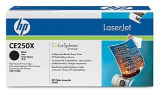 Тонер картридж  HP CE250X черный для CM3530/CP3525 (10500 стр)