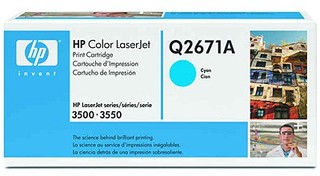 Тонер картридж HP Q2671A cyan for Color LaserJet 3500/3700