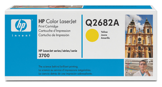 Тонер картридж HP Q2682A yellow for Color LaserJet 3700