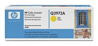 Тонер картридж HP Q3972 yellow for Color LaserJet 2550