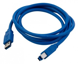 Кабель Интерфейсный PC PET USB 3.0 Am-Bm 1.5m